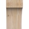 Ekena Millwork 5 1/2"W x 6"D x 10"H Westlake Smooth Knee Brace, Douglas Fir BRC06X06X10WTL00SDF - alternate 2